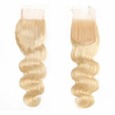 #613 Blonde Hair HD Lace Closure & Frontal Body Wave